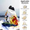 1pc, Seasonal Universal Blanket, Home Decoration, Lion King Inspired Throw, Soft Flannel Throw Blanket - Versatile & Cozy for Bedroom, Livin