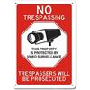 Retro No Trespassing Metal Poster Iron Decoration Perfect for Home Cafe Garage Club Bar Pubs