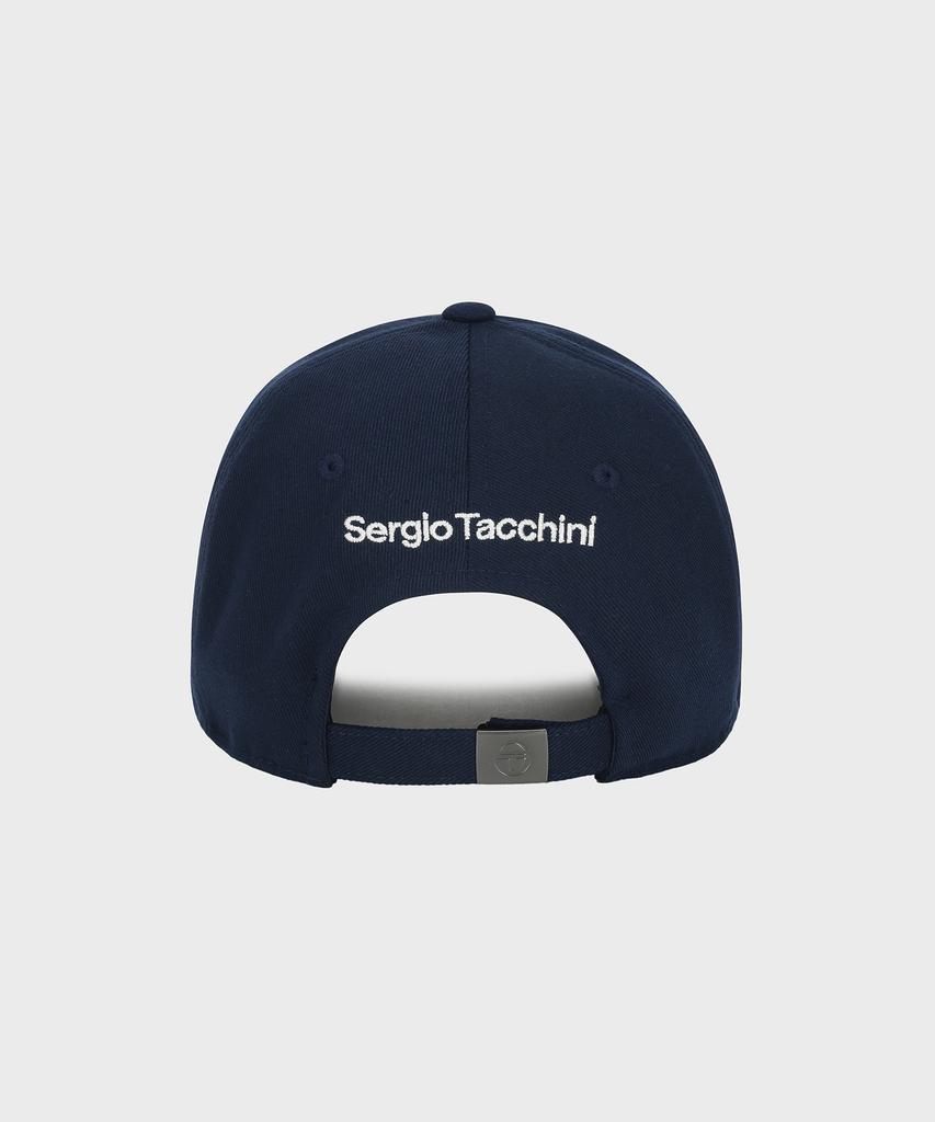 SERGIO TACCHINI U Essential Cotton-Like Ball Cap (Navy)