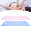 Buty Salon Bed Sheet Waterproof Oil Proof   Bed Cover with Face Brth Hole(Pink +Dark Coffee )