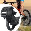 Bicycle Handlebar Light Bracket 360 Degree Rotatable Bike Lamp Holder LED Flashlight Plastic Clip Cycling Headlight Pump Stand