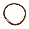 HERMES leather Iota choker Silver leather Used