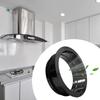 ABS PVC Pipe Flange Joint Black Sealing Ring Flange High Quality Pipe Air Vent Connector  Kitchen