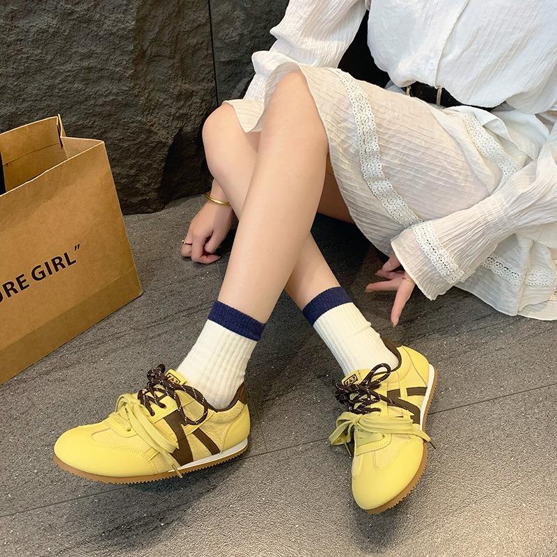 Flat Bottom Women's New Summer Versatile Casual Sports Shoes Breathable Soft Baseplate Shoes