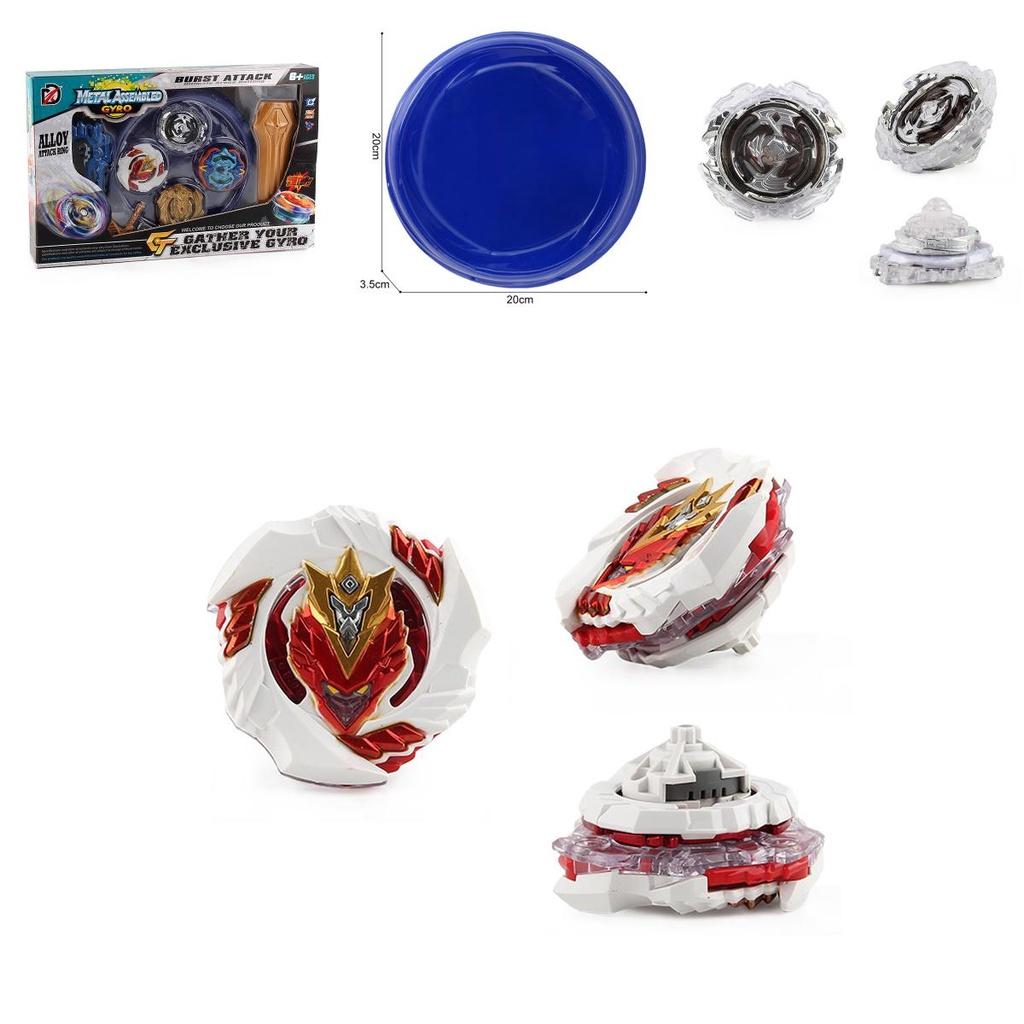 Burst Fight Beyblade Set Gyroscope Featuring High Combat-effectiveness And Multicolor Design For Kids Xmas Gift Toys