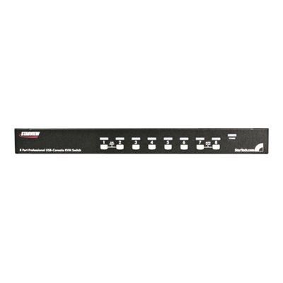 Commutateur KVM PS/2 USB 8 Ports STARTECH - Empilable Sur Rack Avec OSD