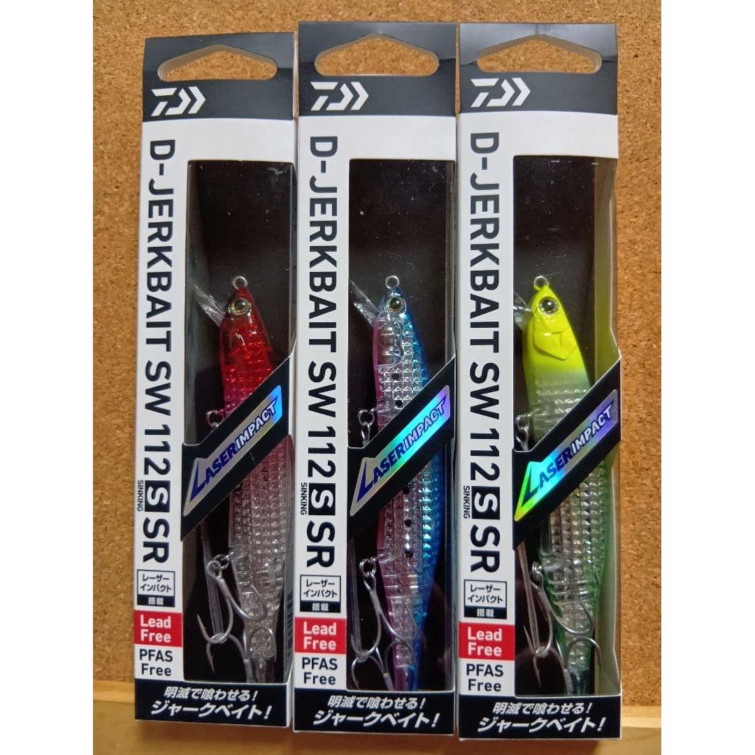 Used Daiwa D Jerkbait SW112S SR Laser Impact (Nekoposu delivery)