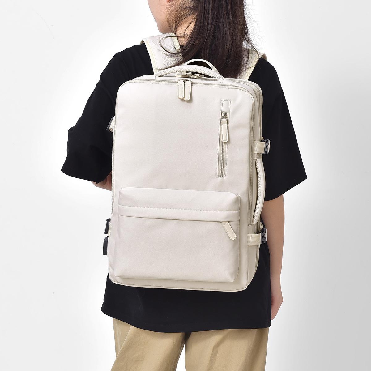 TS JYL laptop bag,Large Expandable Backpack Travel Multi-Functional Laptop Bag 16 inches белый