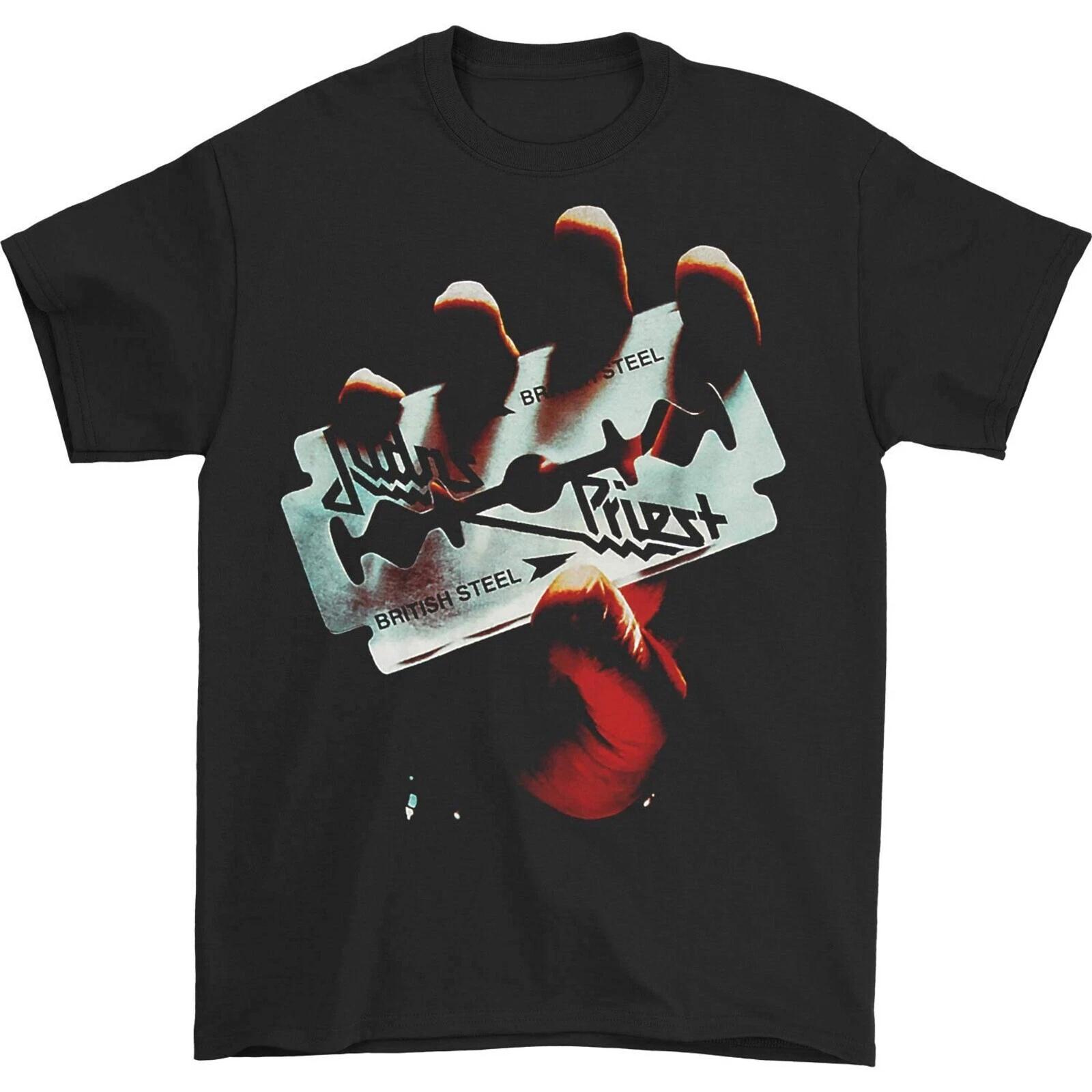 JUDAS PRIEST cd cv BRITISH STEEL Official SHIRT XL New screaming sin faith entry S