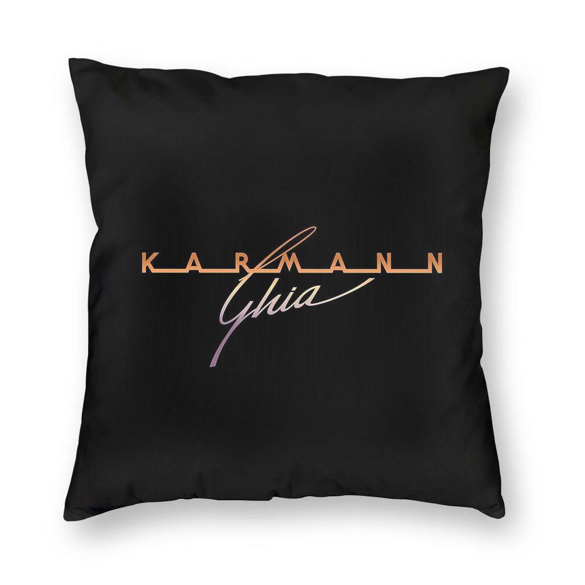 

Karmann Ghia Square Pillowcase Polyester Linen Velvet Printed Zip Decorative Throw Pillow Case Bed Cushion Case 45x45 12x12Inch
