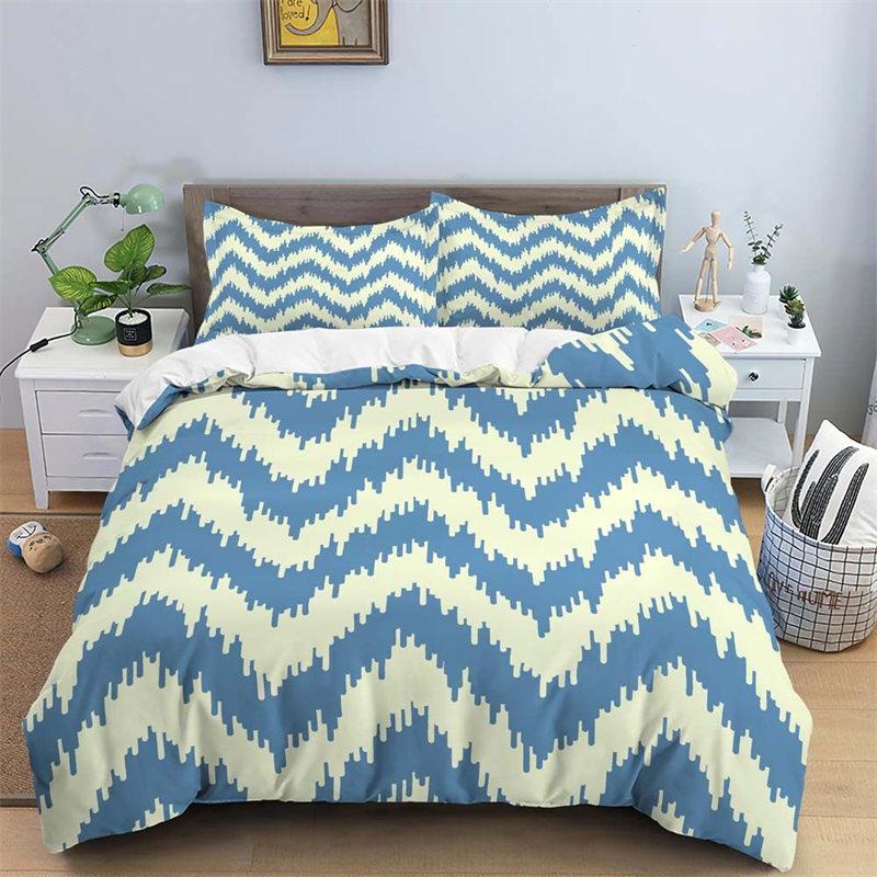 Boho Chic 3D Design Floral Leaves Bedspread Cover Microfiber Fabric Abstract Geometric Pattern Style Bed Cover Package King Size Full Queen Dimension