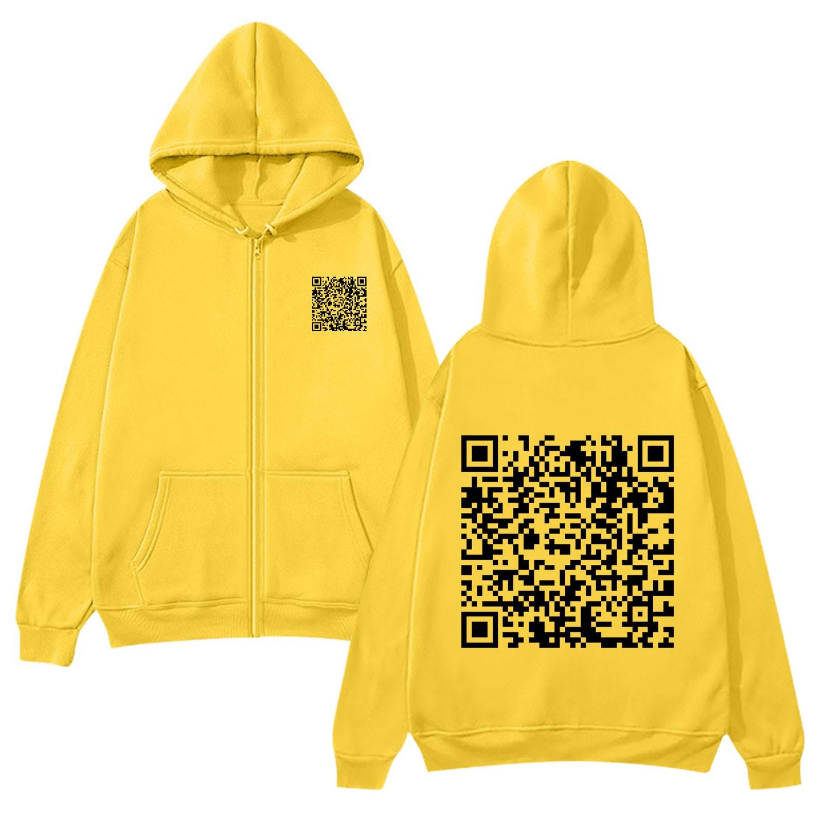 

Мужская и женская повседневная мода, одинаковая толстовка с капюшоном и принтом XL жёлтый