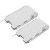 2Pcs Outdoor Camping Plug Pin Wind Board Aluminium Alloy 9 Plates Cooker Wind Screen