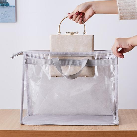 Dust-proof Storage Pouch Large Capacity Keep Tidy Strong Load-bearing Storage Pocket Household Supplies