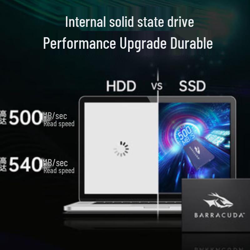 UGREEN Seagate Barracuda 512GB SATA III SSD