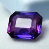 Natural Purple Tanzanite Loose Gemstone 7.25 Ct Emerald Shape for Jewelry Making and Gem Collections