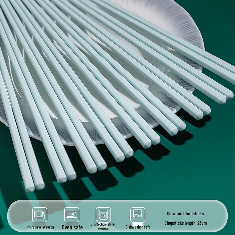 

Elegant Antibacterial Ceramic Chopsticks