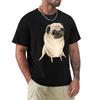 Sweet Fawn Pug TShirt Cotton T Shirts Unisex TShirt
