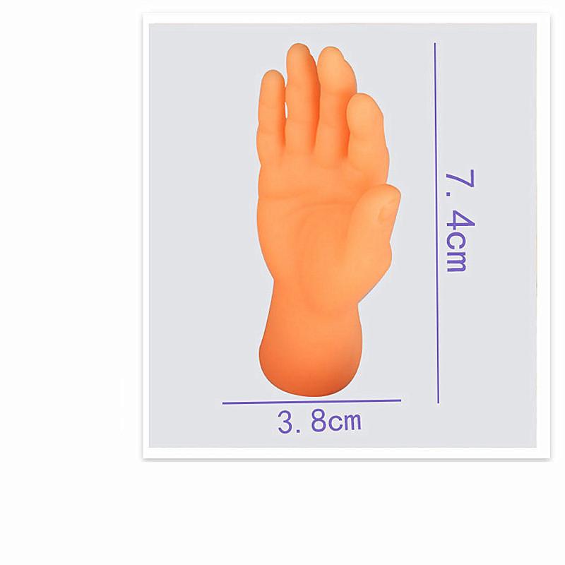 Tiny Hands Miniature Finger Little Puppets Party Favors Toys Mini Hand Pet Cat Toy Accessories