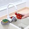 1pc-Kitchen Faucet Splash Pad Silicone Sink Faucet Splash Guard Mat Drain PadCountertop Protector for MultipurposeKitchenGadgets
