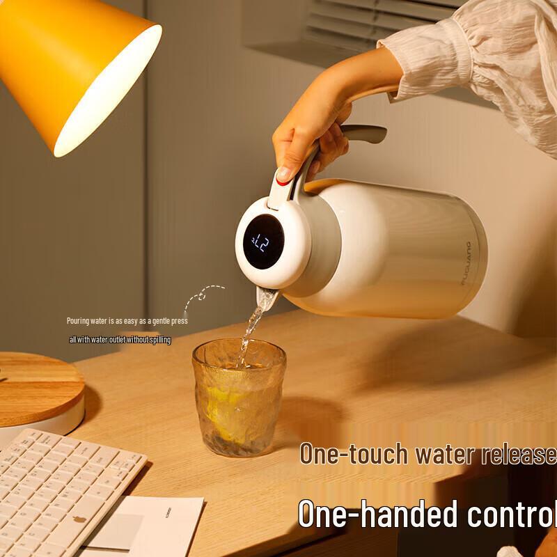 Fuguang Large Capacity LED Temperature Display Stainless Steel Thermos