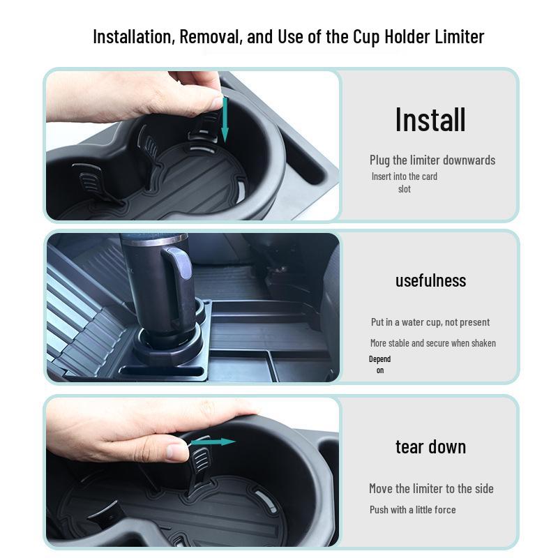 2024-26 Tesla Cybertruck Center Console Storage Box Accessory