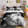 Sleeping Lion Close-up. Bedding Sets Duvet Cover Sets Duvet Covers Pillowcases(1 * Duvet Cover 2 * Pillowcases Without Duvet Insert)