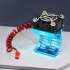 Electric Motor Heat Sink with Cooling Fan for 1/14 1/16 1/18 370 380 390 RC Car for 2838 2858 2845 Brushless Motor