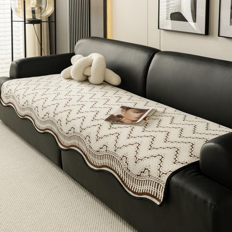 New Special-Shaped Sofa Cushion, Universal In All Seasons, Irregular Sofa Cover, High-Grade Leather Sofa Special Seat Cushion