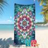 Ultra-Soft Mandala Beach Towel - Lightweight, Absorbent & Quick-Dry for Beach Camping & Travel Modern Cartoon Design,Beach Towel