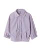 WHEN YOU MOVE Women'S Nylon Short Shirt Jacket Lavender