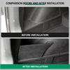 Car Rear Trunk Organzier for Volkswagen VW T-cross Tcross 2018 - 2023 Partition Seperate Board Side Storage Box Accessories