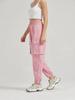 Spring Autumn New Women's Casual Workwear Loose Pocket Sports Pants with Elastic Cuff Long Leg Pants