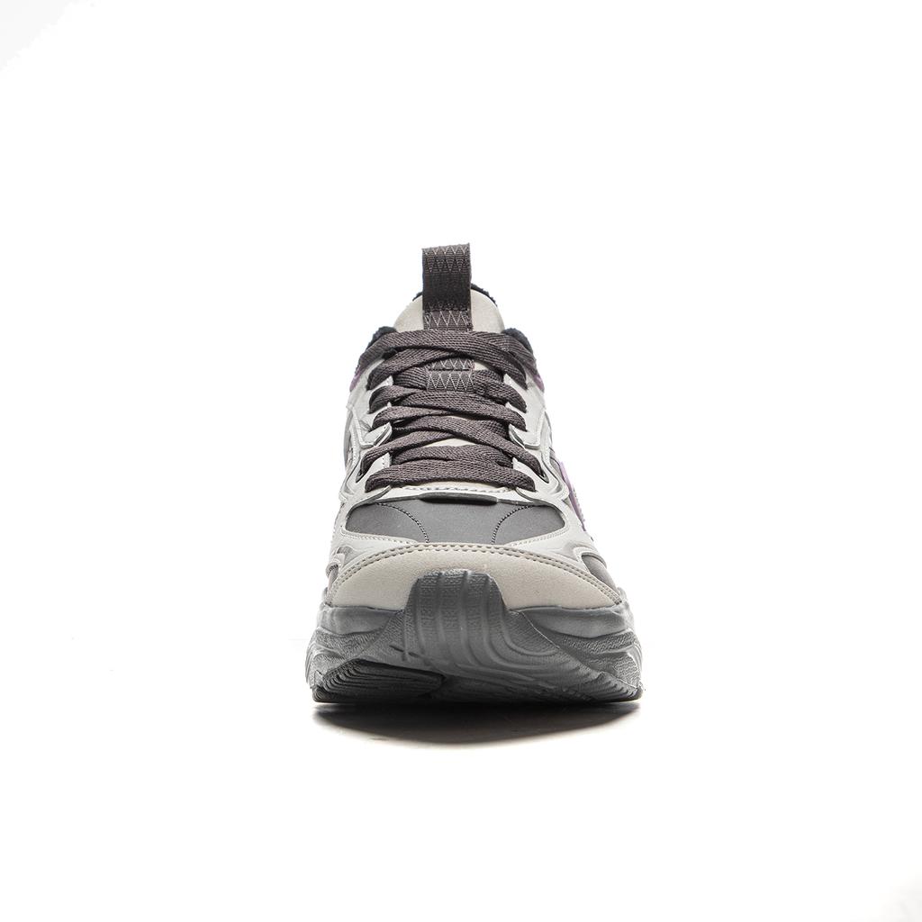 Li Ning LN DEFENDER Cushioning Slip Resistant Abrasion Resistant Height Increasing Mid top Casual Shoes Women's AGCV396-3
