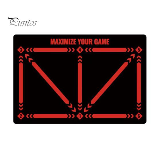 

Футбольный коврик для работы ног Портативный Нескользящий Бесшумный Дети Подростки Взрослые Все уровни Игрок Ловкость Футбольные шаги Дриблинг Тренировочный напольный коврик Фитнес 40x60cm красный