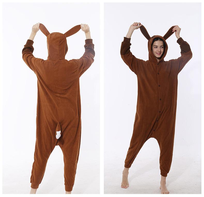 Anime Kigurumi Damen-Pyjama Einteiler Hausanzug Erwachsenen-Pyjama-Anzug Jumpsuit Niedlicher Overall Party-Outfit Schlafanzug