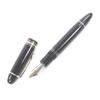 Great MONTBLANC fountain pen Meisterstück 149 Cap type black 18K Used