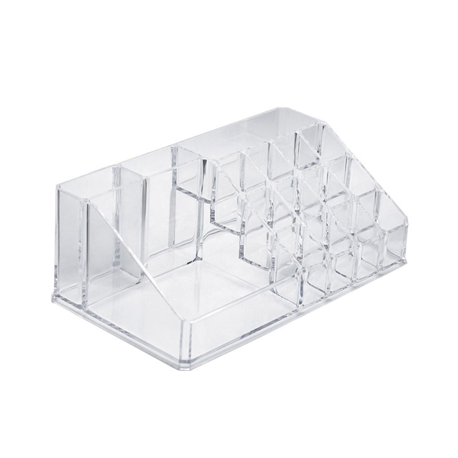 

Прозрачный органайзер для лака для ногтей Акриловая подставка Пластиковый держатель для косметики Для хранения кистей для макияжа