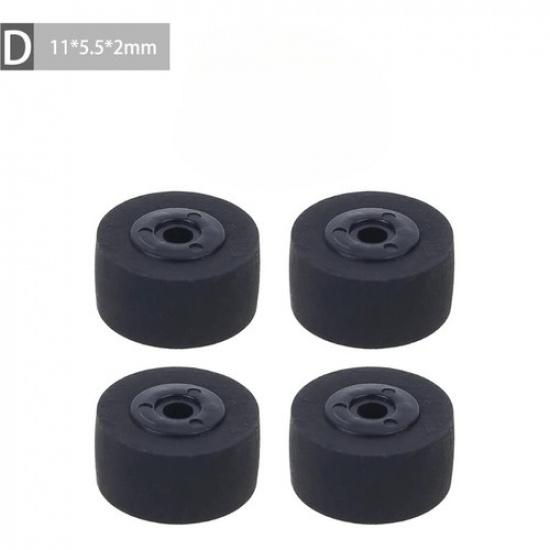 4PC/Set Tape Recorder Pinch Roller for Sony Akai Pioneer Cassette Pulley Player