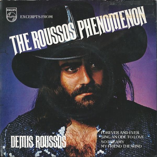 7palcová deska DEMIS ROUSSOS - Úryvky z "The Roussos Phenomen DEMIS001 Philips 1976 UK Pop Použité