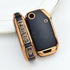 4 Buttons Car Flip Key Case For Kia Sportage Ceed Xceed Sports K5 Seltos Car Key Cover Holder Key Chain Set