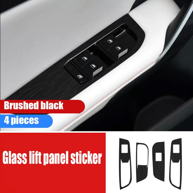 Car interior gear shift panel decorative sticker Car interior decorative sticker For MG 4 MG4 EV Mulan 2022 2023 2024 UU333