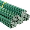 30/40cm Green Flower Stem Sticks Floral Wire Stems DIY Floral Material Handmade Wire Accessoies Wedding Home Decor Wholesale