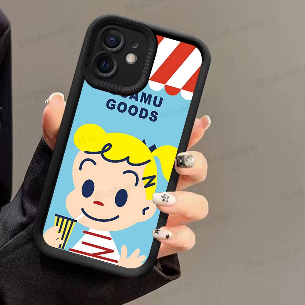 Fashion Osamu Goods Phone Case For IPhone 17 16 15 14 13 12 11 Air Plus Pro Max Soft Back Cover