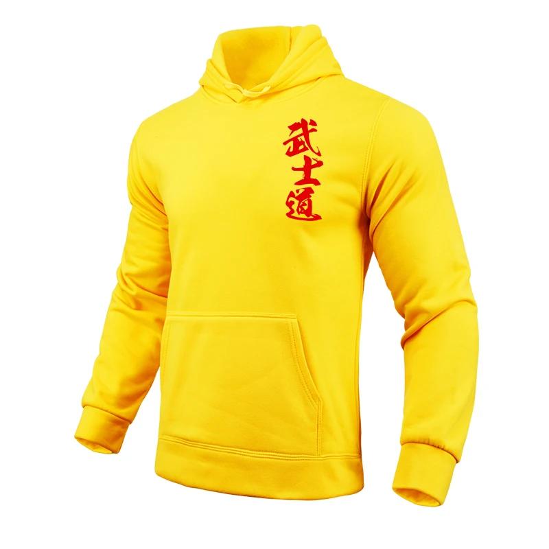 

Men Hooded Sweatshirt Japan Bushido Print Hoodies Male Urban Casual Sporty Pullover Gym Fitness Fashion Tops Men s Clothes 3XL