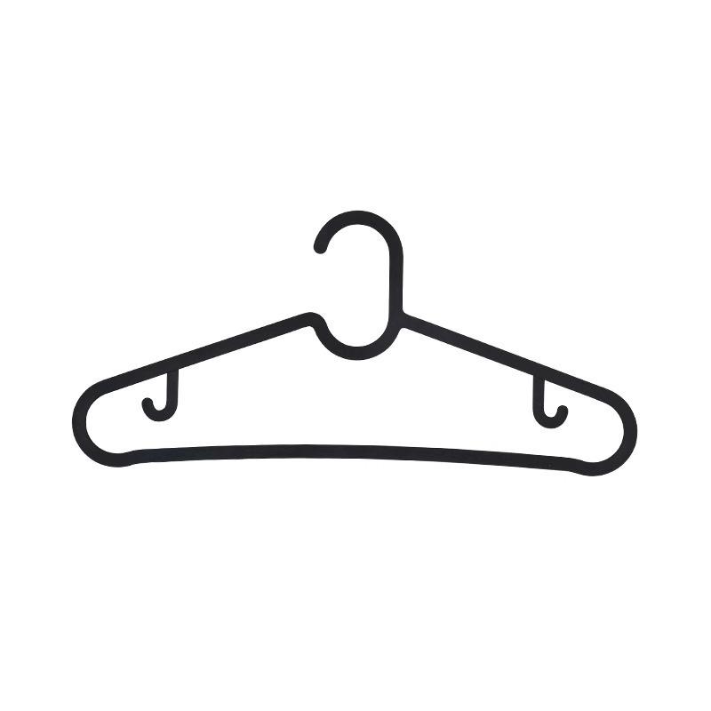 Non-marking Clothes Drying Rack with Storage Hooks for Dorms and Students