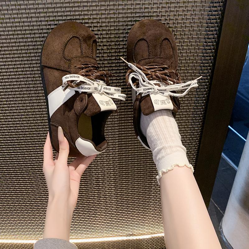 Fashion Wide Toe Sneakers Unisex Zero Drop Minimalist Canvas Shoes Non Slip Lace Up Walking Sneaker Women's Shoes