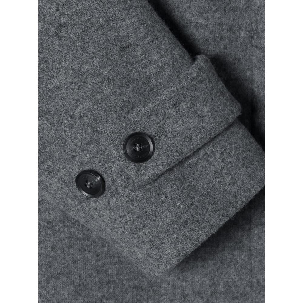 Lacoste Women Wool High Neck Coat Bf921e 54n 050 q2nBf921e 54n050