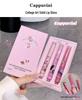 CAPPUVINI Watermelon Press-On Lip Gloss Set: Plump, Mirror-Finish, Moisturizing Lipstick