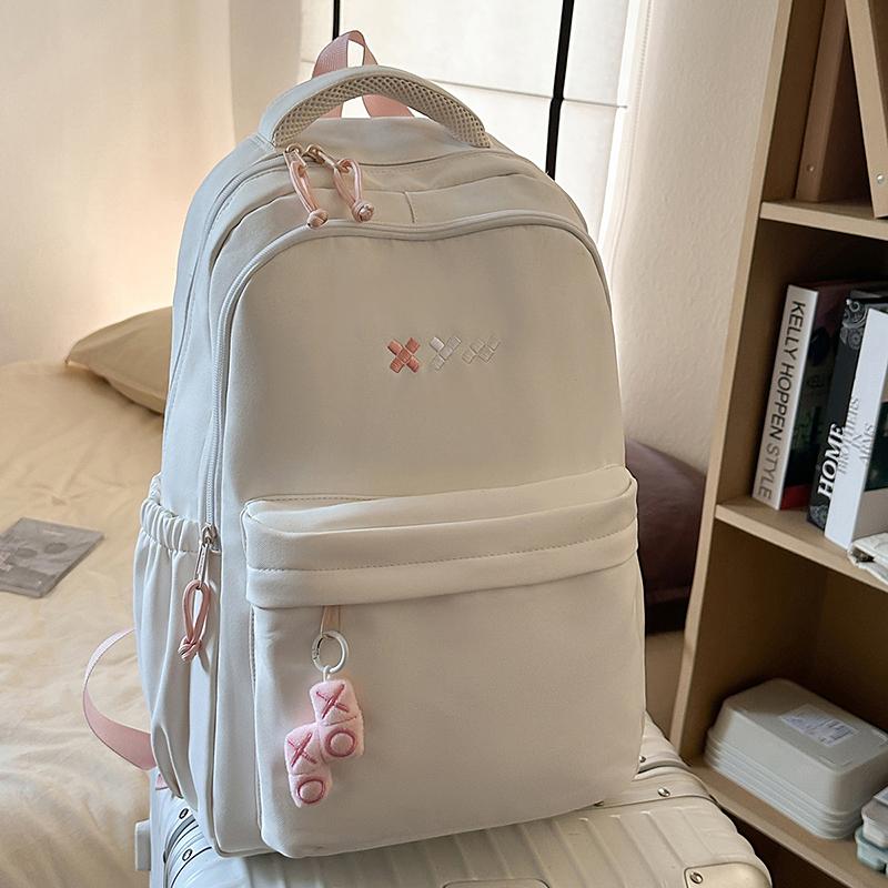 Middle School Schoolbag Women's Nylon Backpack